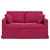Sofa Vinska crvena 138 x 78 x 80 cm Baršun