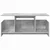 TV stalak Betonski sivi 102 x 35 x 45 cm Konstruirano drvo