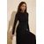 Trendyol Modest Ženska haljina Tctss26Eb00016, Crna