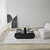 HANAH HOME Sto za dnevnu sobu Brise Black Transparent