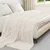 Pokrivači za bacanje 6 pcs Krema 240 x 220 cm Runo