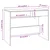 Radni stol boja betona 101 x 50 x 76,5 cm od konstruiranog drva