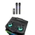 NDR Bluetooth zvučnik NDR-21280, 100W, 2x12, 2 mikrofona, Crni