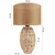 Opviq Stona lampa YL652, 30x20x50 cm, Bež