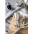 Double-jigger for cocktails, 25/50 ml, stainless steel, Silver - BarCr
