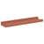Polica na zidu 4 pcs Crvena 40 x 9 x 3 cm Konstruirano drvo