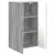 TV zidni ormar Siva Sonoma 59,5 x 31 x 100 cm Konstruirano drvo