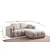 Atelier del Sofa Ugaona garnitura Amaris, 180x120x65 cm, Bež