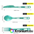 SILVERANT Titanium cutlery - blue