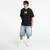 Majice A BATHING APE Frankenstein Bape Logo Relaxed Fit Tee Black L