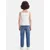 GAP Top  svetlo modra / bela