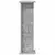 Stalak za biljke 2 pcs Betonsko Siva 25 x 25,5 x 80,5 cm