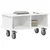 TV stalak Bijelo 68,5 x 35 x 35 cm Konstruirano drvo
