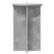 Stalak za biljke 2 pcs Betonska siva O40 x 60 cm
