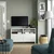 BESTA TV stalaža s vratima, bela/Sutterviken/Kabbarp bela, 120x42x74 cm