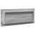 LED kupaonsko ogledalo sivo Sonoma 100x8,5x37 cm izrađeno drvo