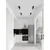 ORSON PLAFONSKA LAMPA GU10 IP20/CRNA 2X