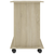 Stol za računalo boja hrasta 80 x 50 x 75 cm konstruirano drvo