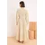 Trendyol Modest Ženska haljina Tctss26Eb00104, Bež