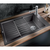 Blanco Elon XL 6 S Silgranitni granitni umivalnik 450x410x190mm, aluminij