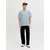 Jack & Jones Majica Soho 12297678 Modra Regular Fit