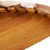 Vidaxl Ležalnik 2-oseba 2 pcs Rjava 60 x 154 x 74cm Trden akacijev les