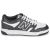 New Balance unisex za otroke. GSB480V1 Usnjene športne copate 480 bela, črna (36), Črna, Ravna stran, Čipke, Prilož