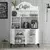 HANAH HOME Lyon 120 White Black komoda
