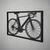 Wallity Zidna dekoracija Bicycle-APT217MS, 41x70 cm, 1.5 mm, Crna