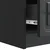 TV ormar s ladicama Crna 147 x 34,5 x 27 cm Konstruirano drvo
