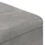 Otoman za pohranu Svijetlo siva 80 x 80 x 45 cm Baršun
