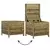 Vrtni tabure 62 x 63,5 x 53,5 cm od impregnirane borovine