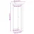 Stalak za biljke 2 pcs Hrast sonoma 40 x 40 x 80 cm