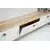 Hanah home TV Komoda Sumer E4020 Hrast-Bela