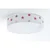 LED prigušiva svetiljka GALAXY KIDS LED/24W/230V zvezdice bela/ružičasta/siva +daljinski upravljač