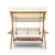 Hanah Home Baštenska ljuljaška Galata Swing S2 120x195x58cm Krem