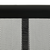 Zastor protiv insekata za vrata s mrežom crni 120 x 240 cm