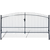 VIDAXL dvostruka vrata ograde sa šiljastim vrhovima, 400 x 225cm