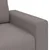 Vidaxl Trosed kavč taupe 220x77x82 cm blago
