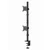 Gembird MA-D2-02 Gembird Podesivi vertikalni stoni drzač za dva monitora, tilt, 17-32, 2x9kg, Crni
