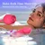 SuperLove Sucking & Thrusting Double Ended Vibrating Dildo Red