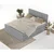 Siva boxspring postelja s prostorom za shranjevanje 160x200 cm Blend – Maison de Reve