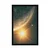 Plakat pogled iz vesolja - 20x30 black