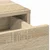 Toaletni stol Sonoma hrast 50 x 41 x 135 cm Konstruirano drvo