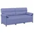 Sofa 100% poliester, metalna konstrukcija, MDF, Šperploča