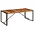 Vidaxl Jedilna miza 200x100x75 cm trden palisander