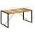 Vidaxl Jedilna miza 160x80x75 cm trden mangov les