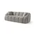 ATELIER DEL SOFA Sofa trosed Octavio Grey