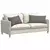 Jastučići za sofu 2 pcs Svijetlo siva 80 x 40 cm