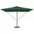 Suncobran Zelena 286 x 284 x 270 cm Aluminij i poliester